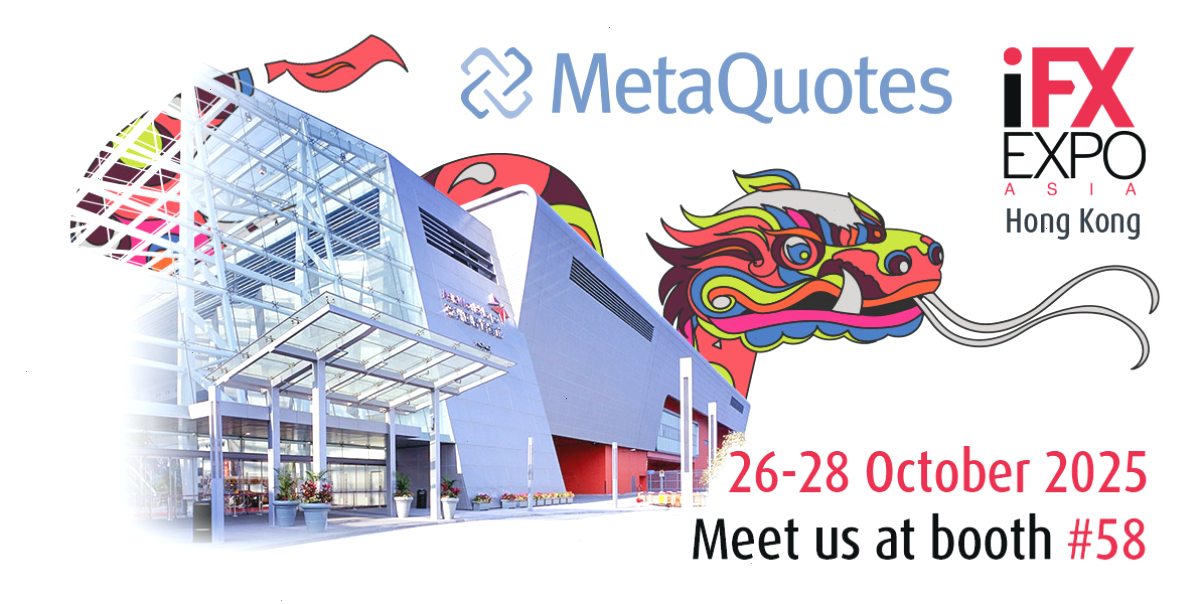 MetaQuotes —— 香港 iFX Expo Asia 2025 黄金赞助商